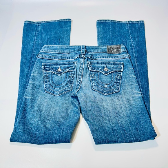 True Religion Denim - True Religion jeans Disco Joey Flare jeans mid rise Little stretch Size 29